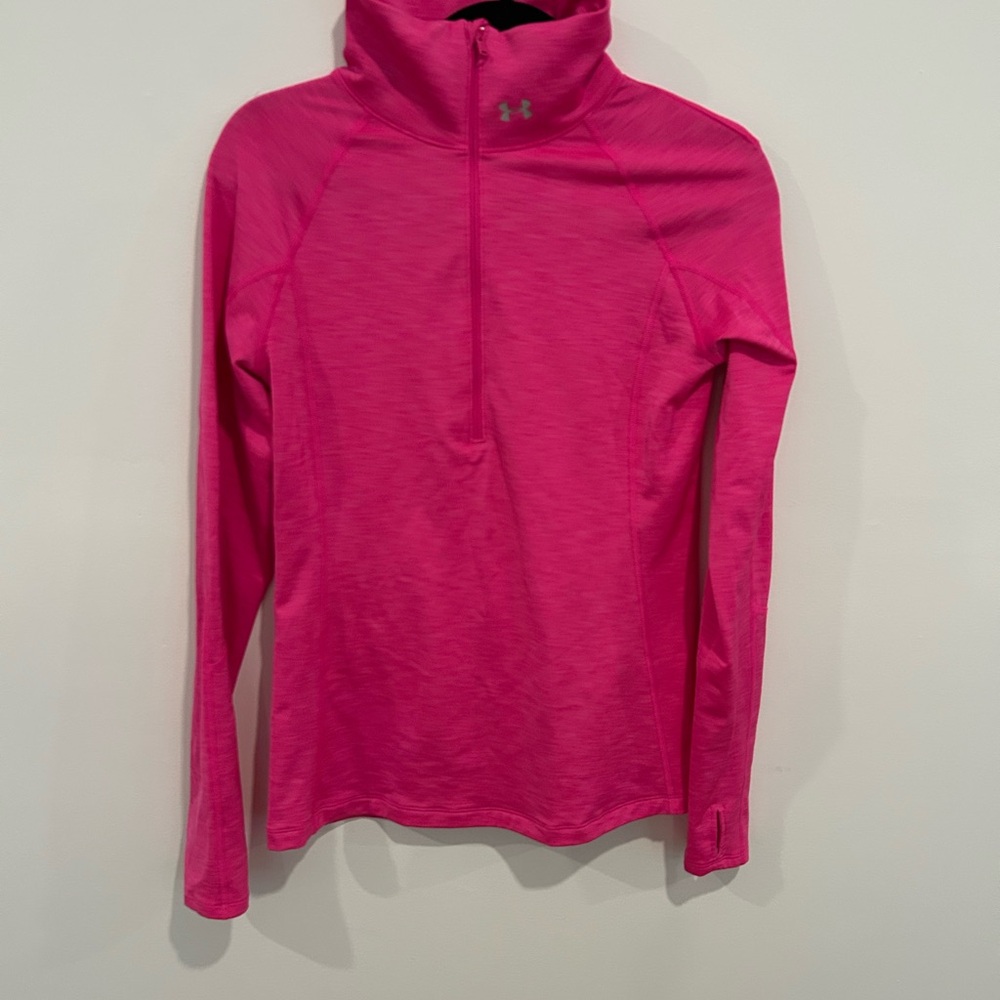 Under Armour Pink Half-Zip Pullover